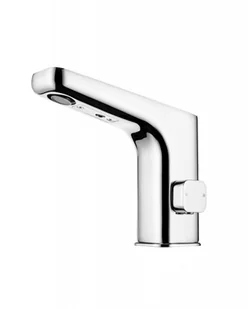 Deante Hiacynt Bateria umywalkowa stojąca sensorowa z regulacją temperatury (4xAA) BQH 029R [14849971] - Baterie umywalkowe - miniaturka - grafika 2