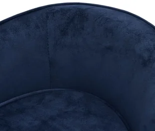 Sofa dla psa, niebieska, 69x49x40 cm, pluszowa - Legowiska dla psów - miniaturka - grafika 7