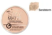 Pudry do twarzy - Rimmel Stay Matte Long Lasting Pressed Powder puder prasowany 4 Sandstorm 14g 31109-uniw - miniaturka - grafika 1