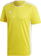 Piłka nożna - Adidas Koszulka Entra Jr CD8390 TS/yellow/white 116 - miniaturka - grafika 1