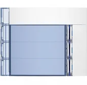 Domofony - Legrand moduł przyciski telefonu osłona frontu do 3RT Sfera, aluminiowe allwhite, biały, 352032 - miniaturka - grafika 1