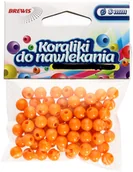 Półfabrykaty do biżuterii - Brewis Koraliki ozdobne złote K8 8mm VB8865 - miniaturka - grafika 1