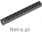 Listwy zasilające - Bachmann Listwa zasilająca 19 Cali 1HE 9x Gniazd sw Strom2 m - 333.506 - miniaturka - grafika 1