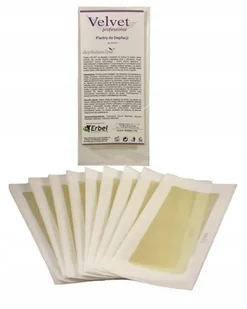 Plastry z woskiem do Depilacji Velvet 20szt. - Depilacja - miniaturka - grafika 3