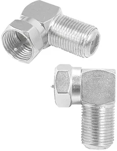 Przejście Kątowe Wtyk F - Gniazdo F Metal 2516 - Akcesoria TV-SAT - miniaturka - grafika 2