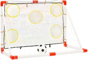 vidaXL Bramka do treningu piłkarskiego 120x51x77,5 cm 80344 - Zabawki i gry sportowe - miniaturka - grafika 8