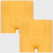 Majtki dla dzieci - GARNA MAMA sp. z o.o. 2 PACK żółtych chłopięcych bokserek Basic - miniaturka - grafika 1