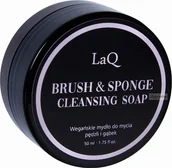 Pozostałe akcesoria kosmetyczne - LaQ - Brush & Sponge Cleansing Soap - Naturalne mydło do mycia gąbek i pędzli do makijażu - 50 ml - miniaturka - grafika 1
