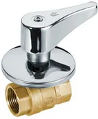 Zawory i kraniki - Armatura Armatura Zawór podtynkowy kulowy wodny 1/2cala 706-010-15 - miniaturka - grafika 1