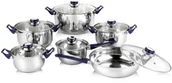 Zestawy garnków i patelni - 12-częściowy zestaw garnków nierdzewnych Celeste 48726512 - miniaturka - grafika 1