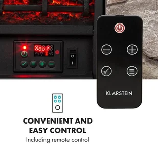 Klarstein Lienz, , 1800 W, brązowy FP6-Kaprun-ST - Kominki elektryczne Klarstein Lienz, , 1800 W, brązowy FP6-Kaprun-ST - Kominki elektryczne - miniaturka - grafika 4