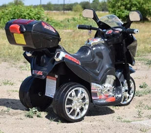Super-Toys s Nowy motor,motorek B/ ST-C051 GB-C051-SREBRNY - Pojazdy elektryczne dla dzieci - miniaturka - grafika 14