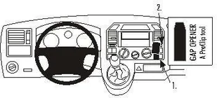 Brodit Ab ProClip do Volkswagen Caravelle 04-09 853277 - Uchwyty samochodowe do telefonów - miniaturka - grafika 4