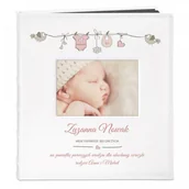 Albumy fotograficzne - NA Murrano Album z Okienkiem Prezent Roczek Urodziny Dla Dziecka Nadruk ALB-BO-BK-UV-030 - miniaturka - grafika 1