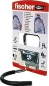Akcesoria rowerowe - FISCHER Hak rowerowy ścienny 90mm Fh - miniaturka - grafika 1