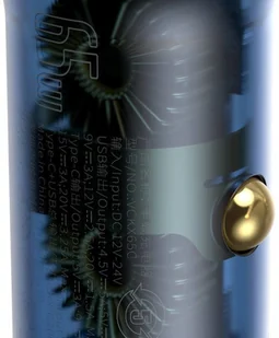 Baseus ładowarka samochodowa USB / USB Typ C 65 W 5 A SCP Quick Charge 4.0+ Power Delivery 3.0 ekran LCD szary (CCKX-C0G) - Ładowarki samochodowe - miniaturka - grafika 25