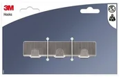Wieszaki łazienkowe - 3M Haczyk samoprzylepny potrójny M33 3M - miniaturka - grafika 1