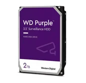 Inne - WD Dysk HDD WD Purple WD22PURZ (2 TB ; 3.5"; 256 MB; 5400 obr/min) WD22PURZ - miniaturka - grafika 1
