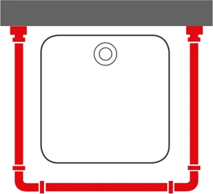 Sealskin Drążek prysznicowy Combi aluminium 275559018 - Wieszaki łazienkowe - miniaturka - grafika 3