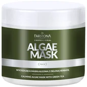 Maseczki do twarzy - FARMONA PROFESSIONAL Farmona ALGAE MASK Wyciszająca maska algowa z zieloną herbatą 160g ALG0005 - miniaturka - grafika 1
