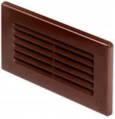 Kratki wentylacyjne - Parkanex Wentylacyjna Zakończenie Kanału 60X120 Brąz - miniaturka - grafika 1