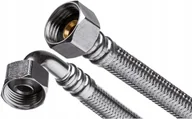 Sprzęt przeciwpożarowy - Wężyk Kolankowy Do Wody Oplot Stal 50CM 1/2'' - miniaturka - grafika 1