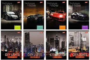 St. Majewski Papier Zeszyt A5 60k. MAJEWSKI mix linia laminowany ZZ12STR - Zeszyty szkolne - miniaturka - grafika 3