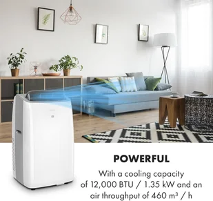 Klarstein Grandbreeze Eco 12K, klimatyzator 3w1, 460 m/h, 12000 BTU/1,35 kW ACO5-GrndBrzEco12KW - Klimatyzatory - miniaturka - grafika 13