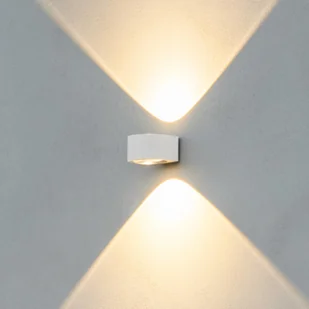 Konstsmide Kinkiet zewnętrzny LED Gela, świecąca w dół, biała - Lampy ogrodowe - miniaturka - grafika 3