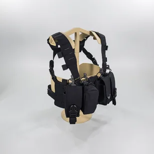 Direct Action Kamizelka taktyczna Hurricane Hybrid Chest Rig Black (CR-HRCN-CD5-BLK) H - Odzież taktyczna i umundurowanie - miniaturka - grafika 2