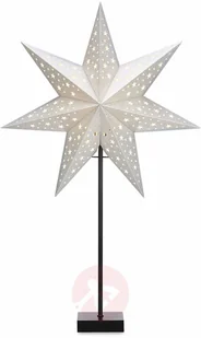 Markslojd Stojąca gwiazda Solvalla wysokość 69 cm srebrna - Ozdoby bożonarodzeniowe - miniaturka - grafika 2