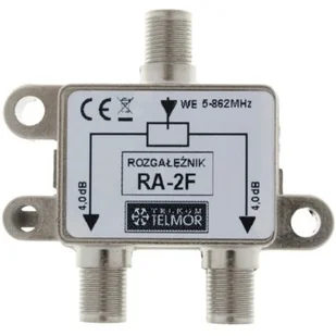 Telmor Rozgałęźnik sygnału RA-2F - Rozgałęźniki i multiswitche do TV-SAT - miniaturka - grafika 3