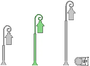 Su-Ma K 5002/2/R - Lampy ogrodowe - miniaturka - grafika 7