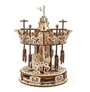 Ugears Karuzela Ugears 70129 - Modele do sklejania - miniaturka - grafika 4