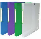 Szkolne artykuły papiernicze - Teczka z gumką A4 szeroka Elba 2Life 25mm - miniaturka - grafika 1