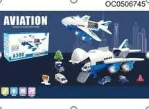 Samolot transporter z autami policja bok/przód KX5986 - Samochody i pojazdy dla dzieci Samolot transporter z autami policja bok/przód KX5986 - Samochody i pojazdy dla dzieci - miniaturka - grafika 1