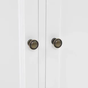 vidaXL Kredens 4-drzwiowy, MDF i drewno sosnowe, 80x40x180 cm vidaXL - Kredensy - miniaturka - grafika 2