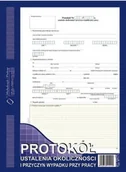 Druki akcydensowe - Michalczyk&Prokop 871-1 Protokół wypadkowy A4 - miniaturka - grafika 1