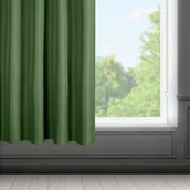 Zasłony - Eurofirany Zasłona Rita na taśmie 140x175 Ciemnozielona ex-zas-rita-c.ziel-140x175-t - miniaturka - grafika 1