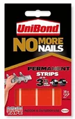 Taśmy klejące - Unibond Uni Bond No More Nails paski klejące Ultra mocne pojemność 2,75 kg Permanent 10 sztuk prześwitujący 600685 - miniaturka - grafika 1