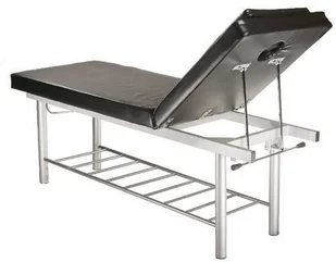 Beauty System Łóżko do masażu BW-218 czarne BW-218/BLACK - Stoły i łóżka do masażu - miniaturka - grafika 2