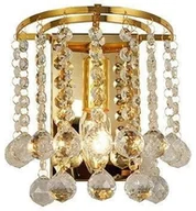 Lampy ścienne - Reality Lampa kinkiet London Crystal złota,gold 227701-03 227701-03 - miniaturka - grafika 1
