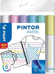 Pilot Pen Pilot Pigment marker pintor, Medium,-częściowy zestaw "Pastel Mix ' 3131910517474 - Półki łazienkowe - miniaturka - grafika 3