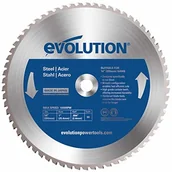 Tarcze do pił - Evolution 66-zębów TCT-ostrze do piły tarczowej, nierdzewna, 355 MM 66TBLADE - miniaturka - grafika 1