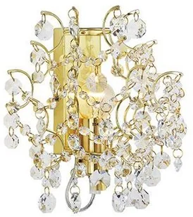 Kinkiet Sofiero 1 x 40 W E14 złoty szczotkowany 106545 - Lampy ścienne - miniaturka - grafika 2