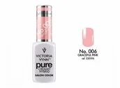 Lakiery hybrydowe - VICTORIA VYNN VICTORIA VYNN Kremowy Lakier Hybrydowy PURE kolor: 006 GRACEFUL PINK 8ML VIC000006 - miniaturka - grafika 1