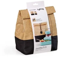 Torby termiczne - Torba Lekue lunchowa termiczna To Go brązowa - miniaturka - grafika 1