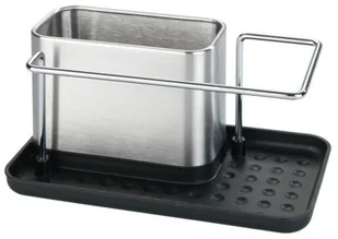 WENKO Organizer na akcesoria do zmywania naczyń ORIO stal nierdzewna WENKO 54709100 - Ściereczki, gąbki, czyściki - miniaturka - grafika 2