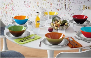 Guzzini My Fusion Miska Szaro-Żółta Średnica 25,0 2814.25.141 - Miski i półmiski - miniaturka - grafika 2