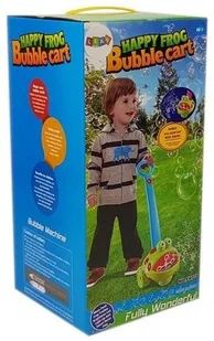 Import LEANToys Maszynka Do Baniek Mydlanych Żaba z Różową Rączka Muzyka Światła LT-8256-0 - Bańki mydlane - miniaturka - grafika 5